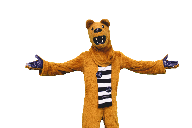 nittany lion shrugging